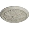 Ekena Millwork Washington Ceiling Medallion (Fits Canopies up to 2 7/8"), 17 1/8"OD x 1 1/2"P, Pot of Cream Crackle CM17WAPCC - alternate 4
